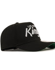 Los Angeles Kings Retro Script Black 9Forty A-Frame Snapback
