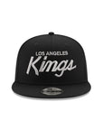 Los Angeles Kings Retro Script Black 9Fifty Snapback