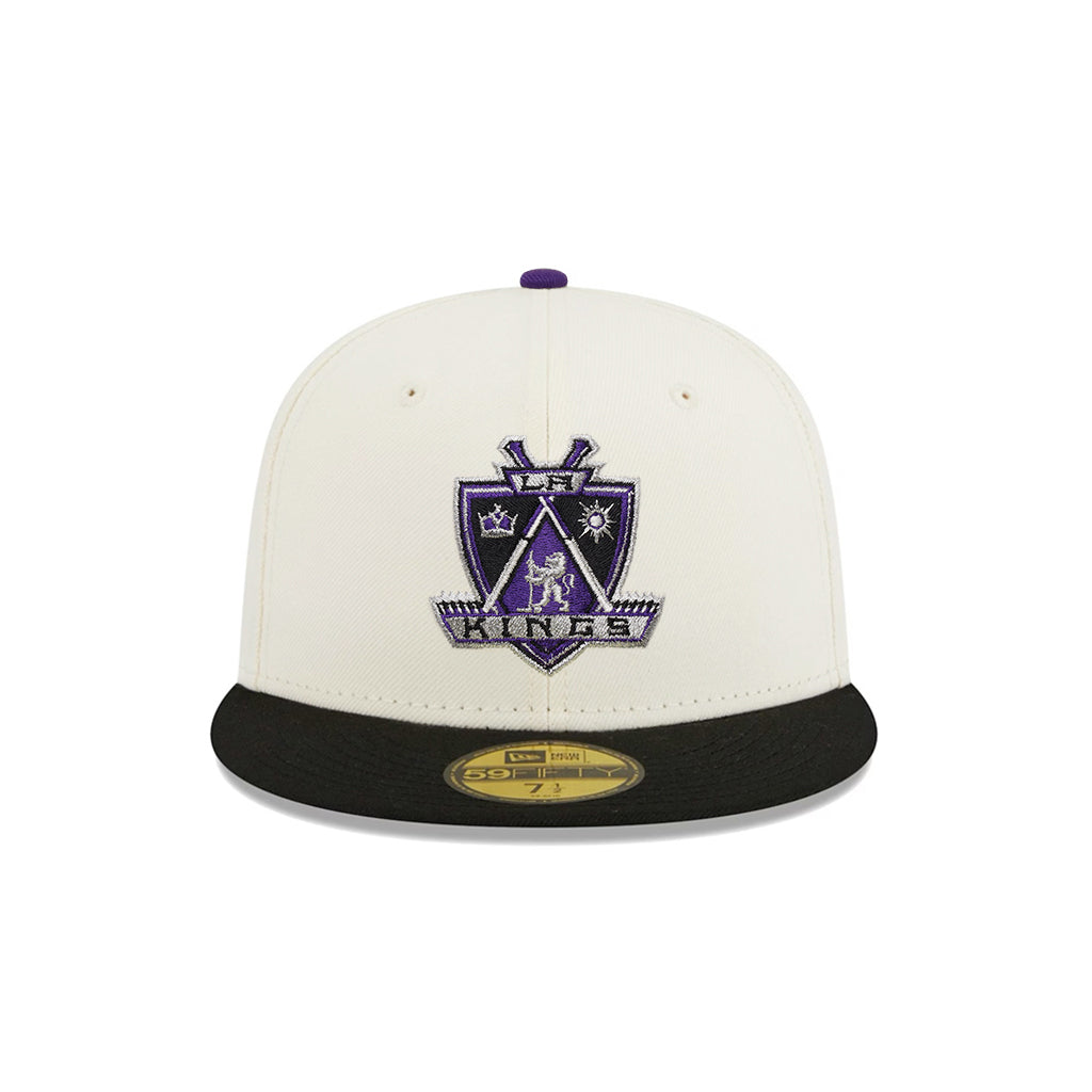 Los Angeles Kings Chrome Black 2 Tone Staples Center SP 59Fifty Fitted