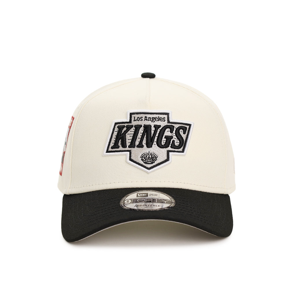 Los Angeles Kings Chrome Black 2 Tone Staple Center SP NHL 9Forty A-Frame Snapback