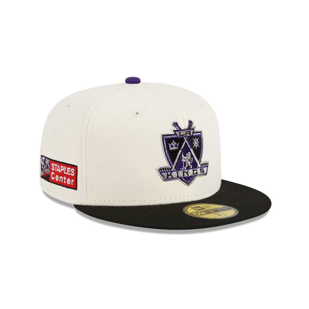 Los Angeles Kings Chrome Black 2 Tone Staples Center SP 59Fifty Fitted