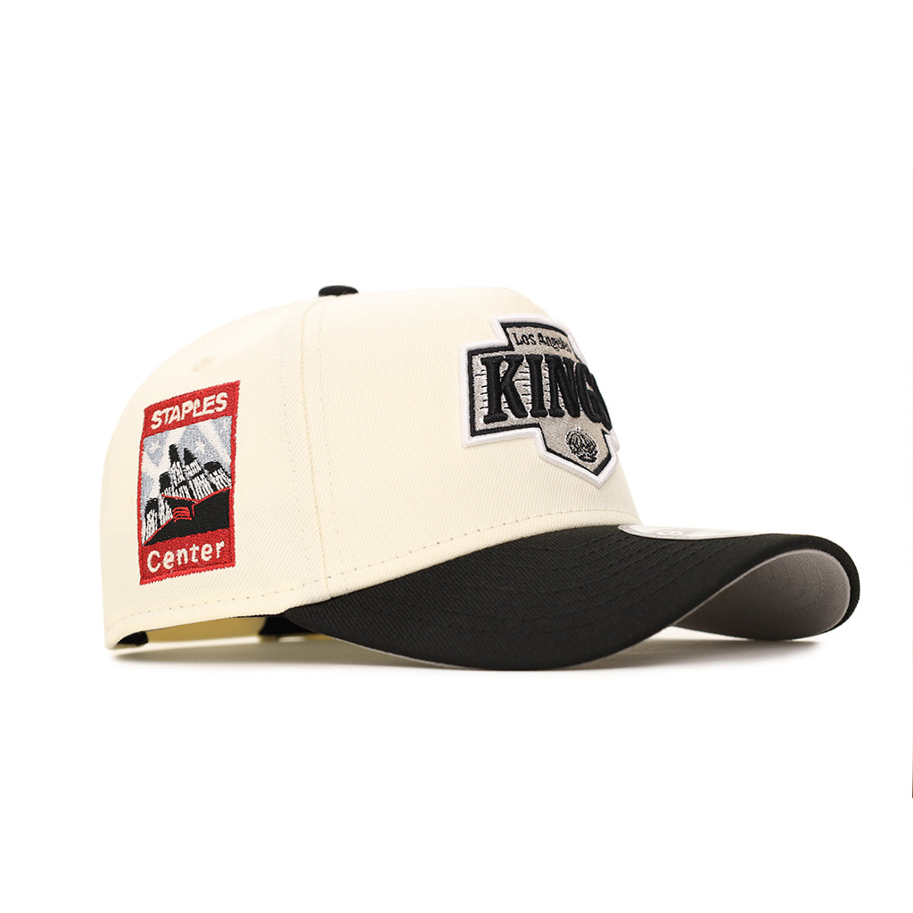 Los Angeles Kings Chrome Black 2 Tone Staple Center SP NHL 9Forty A-Frame Snapback