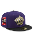 Los Angeles Kings Purple Black 2 Tone Staples Center SP 59Fifty Fitted