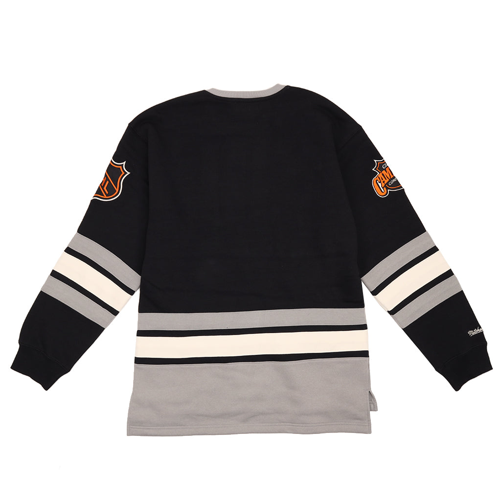 Mitchell & Ness Los Angeles Kings Heritage Lace Up Crew Mitchell & Ness Los Angeles Kings Heritage Lace Up Crew