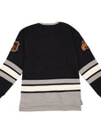 Mitchell & Ness Los Angeles Kings Heritage Lace Up Crew Vintage Logo NHL Jersey