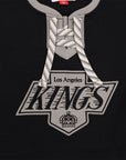 Mitchell & Ness Los Angeles Kings Heritage Lace Up Crew Vintage Logo NHL Jersey