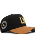 Los Angeles Football Club LAFC MLS Black Bronze 2 Tone Street Badge SP 9Forty A-Frame Snapback