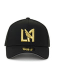 Los Angeles Football Club LAFC MLS 9Forty A-Frame Black Metallic Gold Snapback