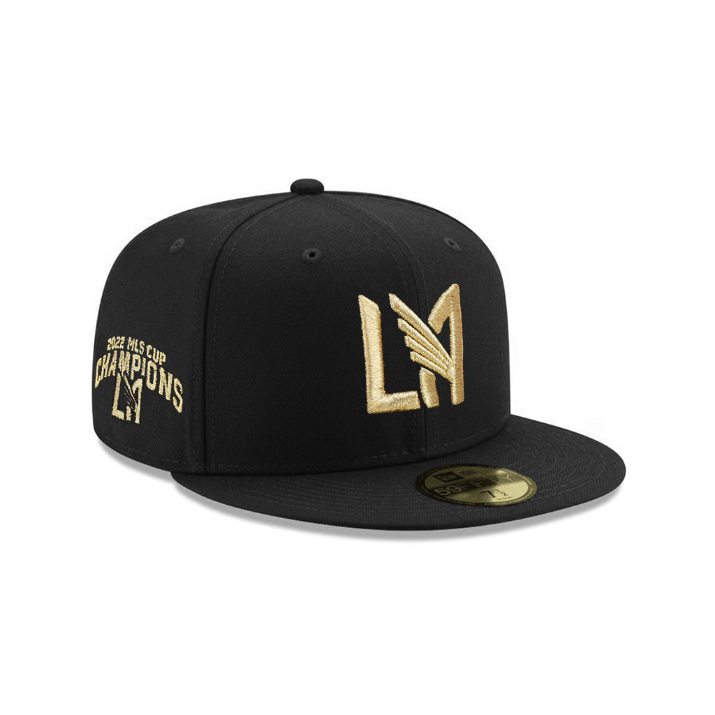 Los Angeles Football Club LAFC Black Gold 2022 Champions SP 59Fifty Fitted