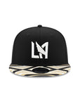 Los Angeles Football Club LAFC Black Gold Multi Pattern Falcon SP MLS 9Fifty Snapback