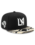 Los Angeles Football Club LAFC Black Gold Multi Pattern Falcon SP MLS 9Fifty Snapback