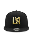 Los Angeles Football Club LAFC MLS Black Metallic Gold 9Fifty Snapback