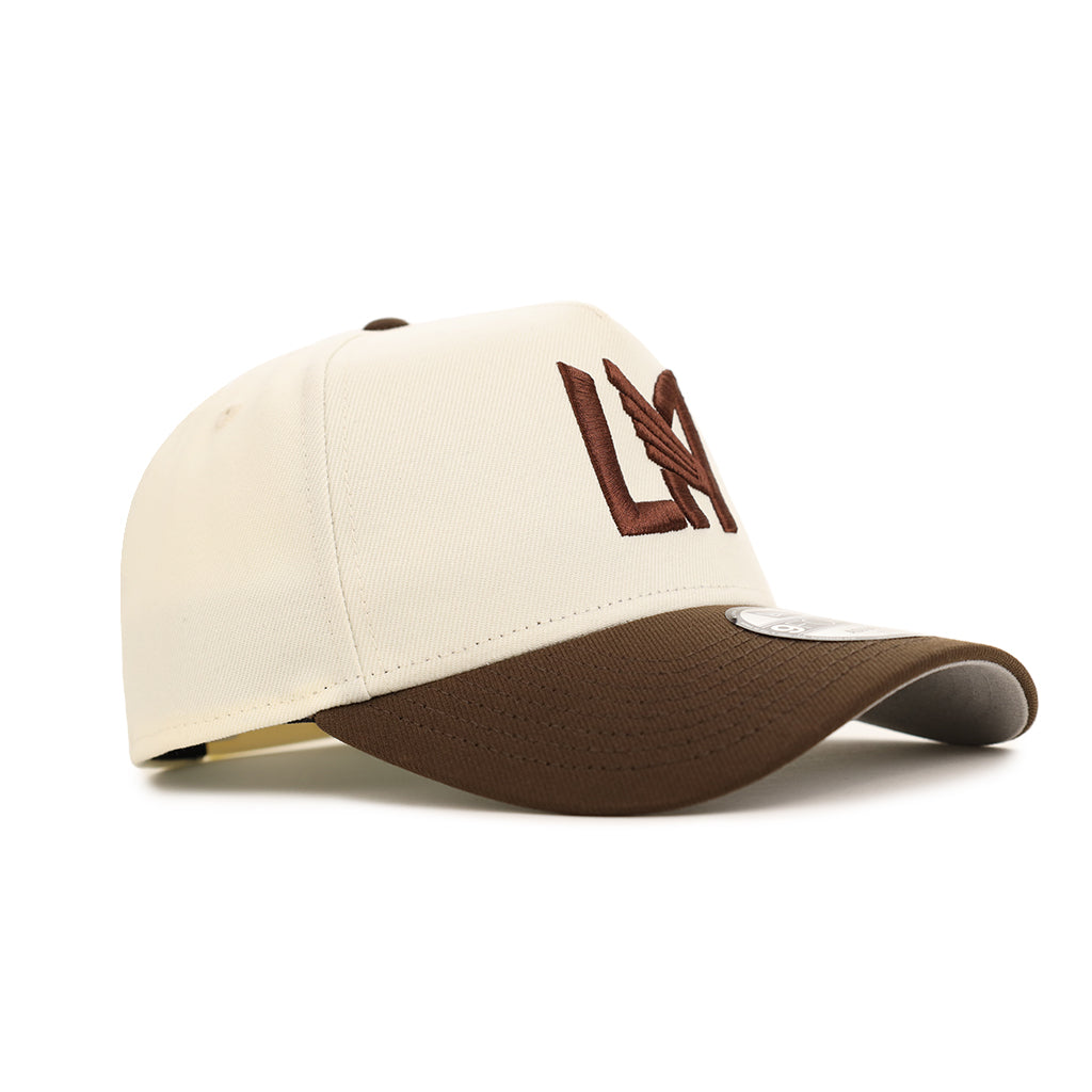 Los Angeles Football Club LAFC Chrome Brown 2 Tone 9Forty A-Frame