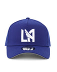Los Angeles Football Club LAFC MLS 9Forty A-Frame Royal On White Snapback