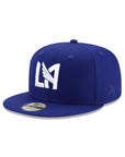Los Angeles Football Club LAFC MLS Royal On White 9Fifty Snapback