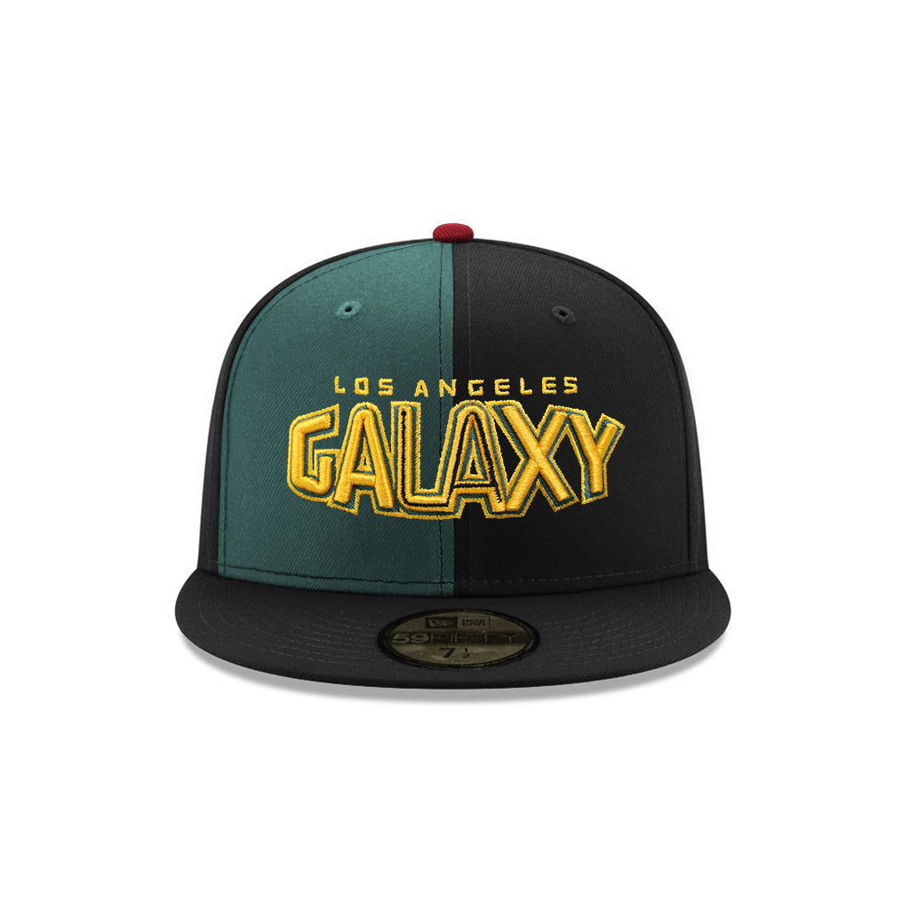 Los Angeles LA Galaxy Black Green 2 Tone Alternate Logo SP 59Fifty Fitted