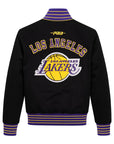 Pro Standard Los Angeles Lakers Pro Game Day Double Knit Jacket