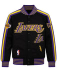 Pro Standard Los Angeles Lakers Pro Game Day Double Knit Jacket