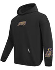 Pro Standard Los Angeles Lakers Wingspan Drop Shoulder Black Hoody