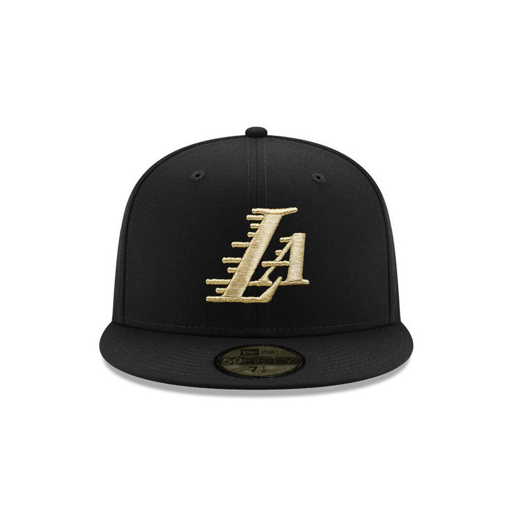 Los Angeles Lakers Black Gold 17x Champions SP 59Fifty Fitted