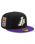 Los Angeles Lakers Black Purple 2 Tone 75th Anniversary SP 59Fifty Fitted