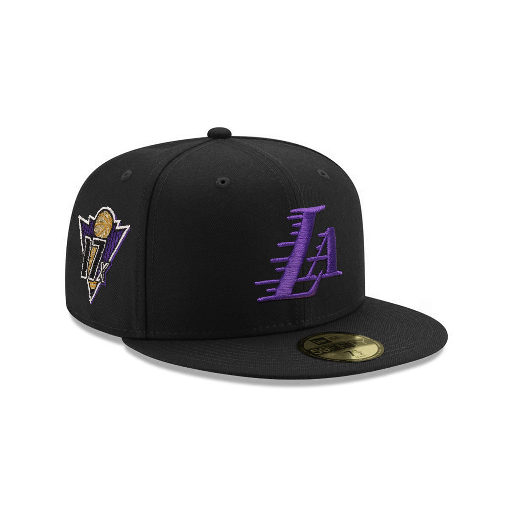 Los Angeles Lakers Black Purple 17X Champions SP 59Fifty Fitted
