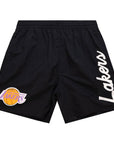 Mitchell & Ness Los Angeles Lakers Team Essentials Nylon Shorts