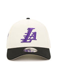 Los Angeles Lakers Chrome Black 2 Tone 17X Champions SP 9Forty A-Frame Snapback