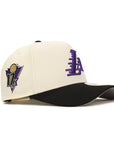 Los Angeles Lakers Chrome Black 2 Tone 17X Champions SP 9Forty A-Frame Snapback