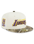 Los Angeles Lakers Chrome Real Tree 2 Tone 75th Anniversary SP 59Fifty Fitted