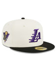 Los Angeles Lakers Chrome Black 2 Tone 17X Champions SP 59Fifty Fitted
