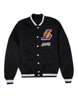 New Era Los Angeles Lakers Logo Select Black White Jacket