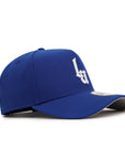 Los Angeles Old English Royal Blue On White 9Forty A-Frame Snapback