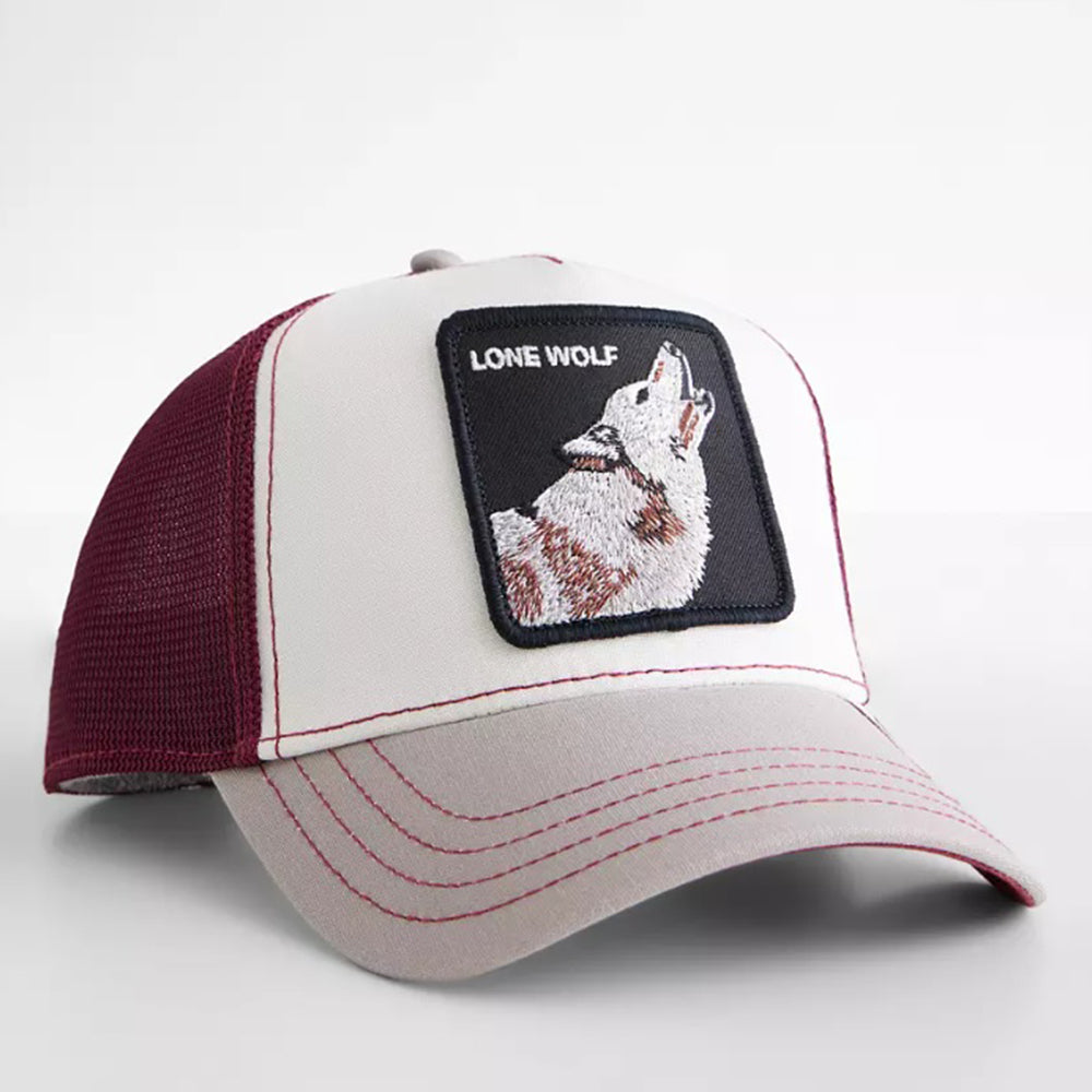 Lone Wolf カスタムメイド スタジャン 36 Animal Farm Lone Wolf MV Howler Snapback Trucker – CROWN MINDED