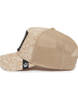 Animal Farm Paisley Lone Wolf Tan Snapback Trucker
