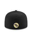 Long Beach College Black Gold Alternate Logo SP NCAA 59Fifty Fitted
