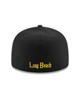Long Beach College NCAA Black Team Color 59Fifty Fitted