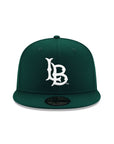 Long Beach College NCAA Dark Green 59Fifty Fitted