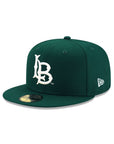 Long Beach College NCAA Dark Green 59Fifty Fitted