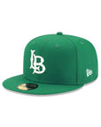 Long Beach College NCAA Green 59Fifty Fitted