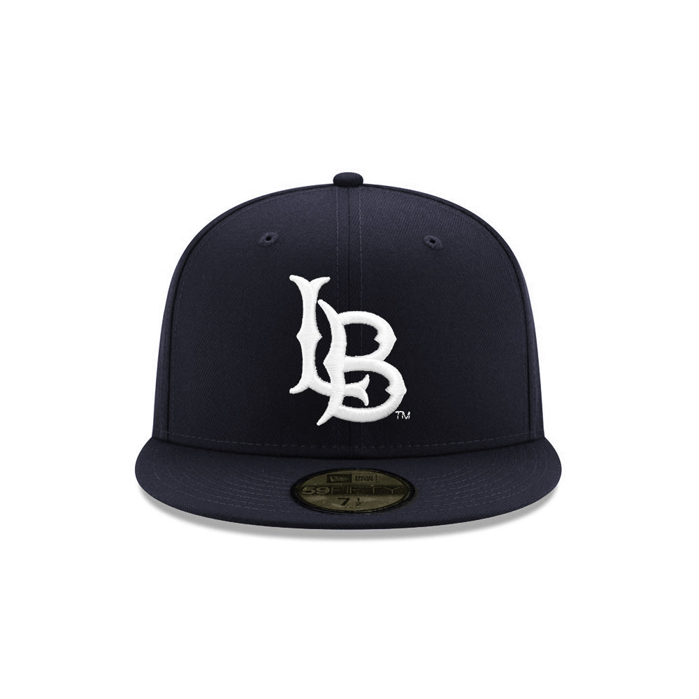 Long Beach College NCAA Navy 59Fifty Fitted - Main Image