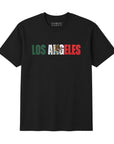 Los Angeles Mexico Flag Graphic Tee