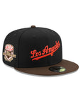 Los Angeles Dodgers Black Walnut 2 Tone 50th Anniversary SP 59Fifty Fitted