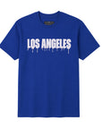 Los Angeles Drip Tee – Royal Blue