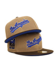 Los Angeles Dodgers Khaki Walnut 2 Tone Dodgers Stadium 60th Anniversary SP 59Fifty Fitted