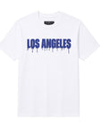 Los Angeles Drip Tee – White