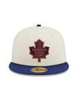 Toronto Maple Leafs Chrome Royal 2 Tone 75th Anniversary SP NHL 59Fifty Fitted