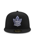 Toronto Maple Leafs Black 75th Anniversary SP NHL 59Fifty Fitted
