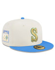 Seattle Mariners Chrome Blue 2 Tone 40th Anniversary SP 59Fifty Fitted