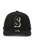 Seattle Mariners Black Gold 30th Anniversary SP 9Forty A-Frame Snapback
